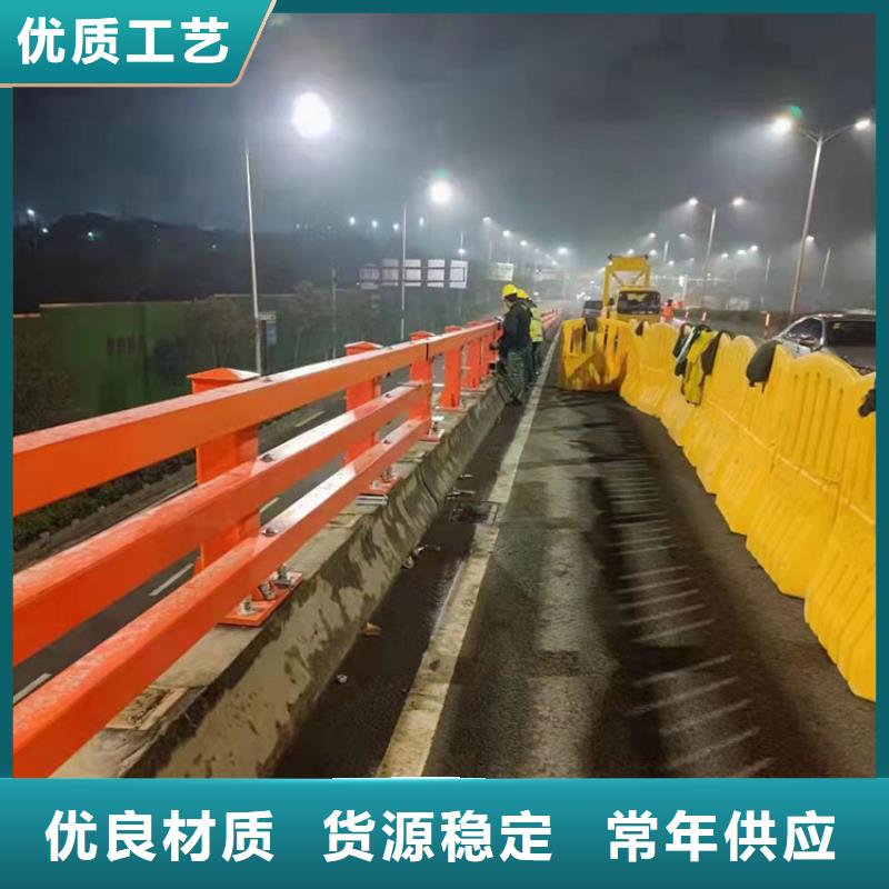 道路防撞护栏不锈钢复合管厂工厂价格实拍展现