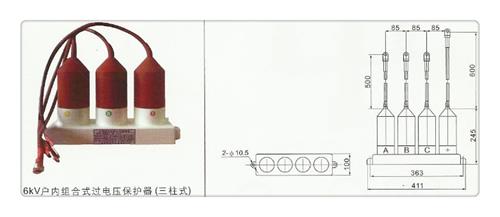 TBP-O-7.6组合式避雷器生产经验丰富